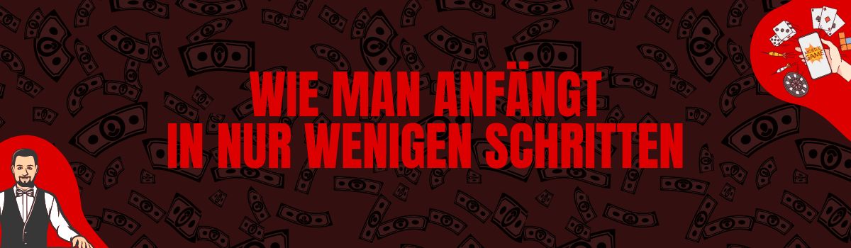 Wie man anfängt in nur wenigen Schritten